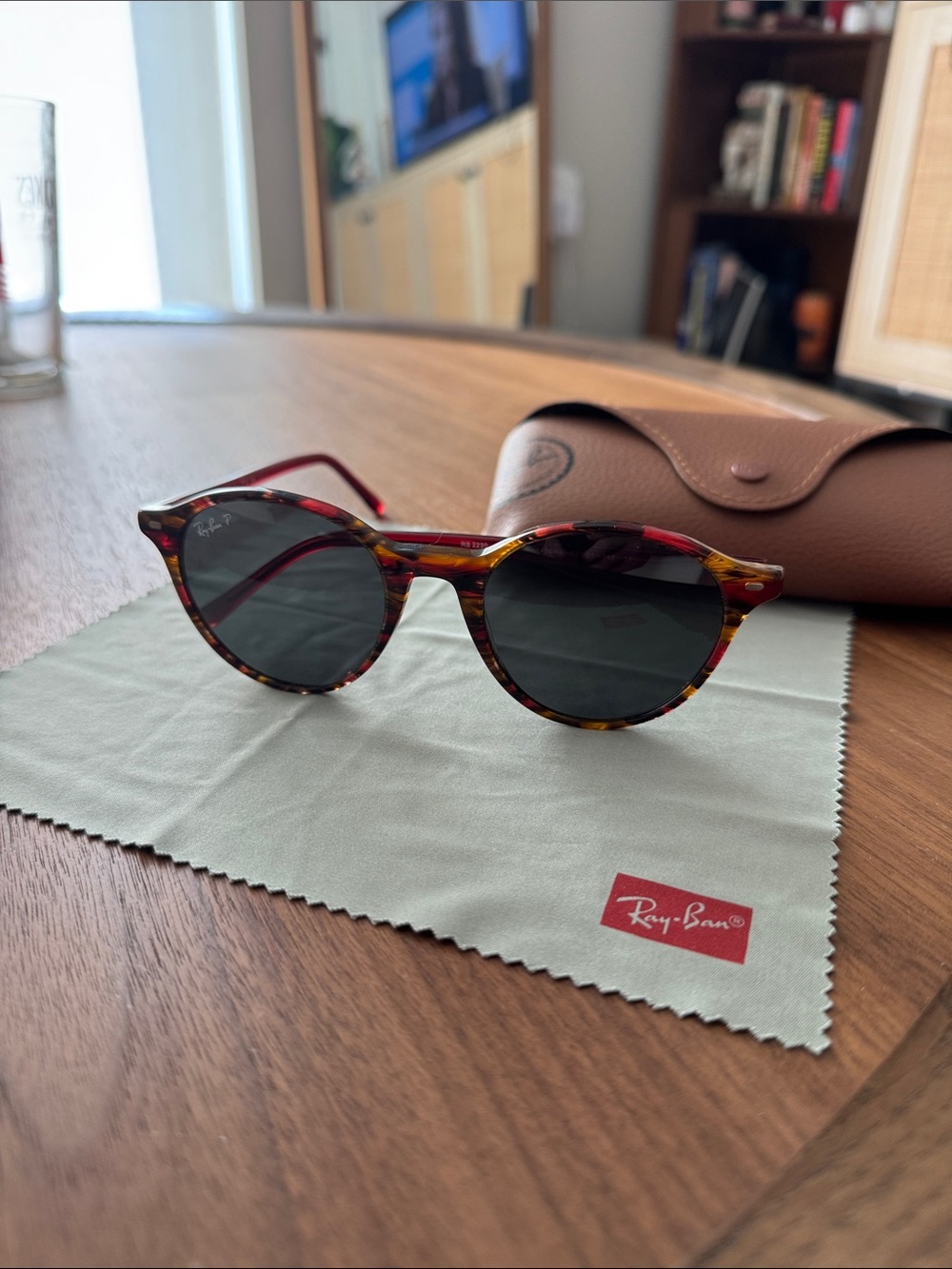 Ray-Ban RB2230 Bernard with black polarized lenses
